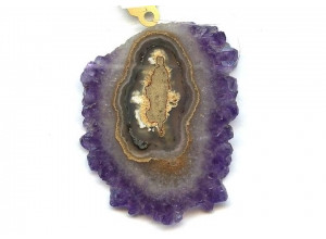 Amethyst Stalactite 60x Pendant