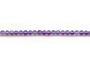 Pink Amethyst 5mm Faceted Round