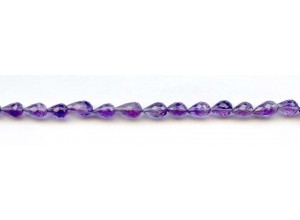 Amethyst 5x7 Faceted Teardrop