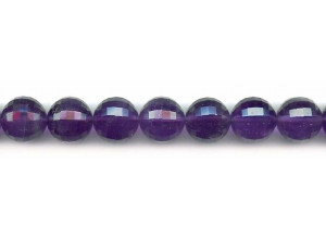 Amethyst 14mm Faceted Round