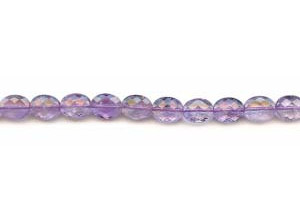 Pink Amethyst 8x10 Faceted Flat Oval