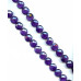 134-2373 Amethyst <br>22mm Faceted Coin