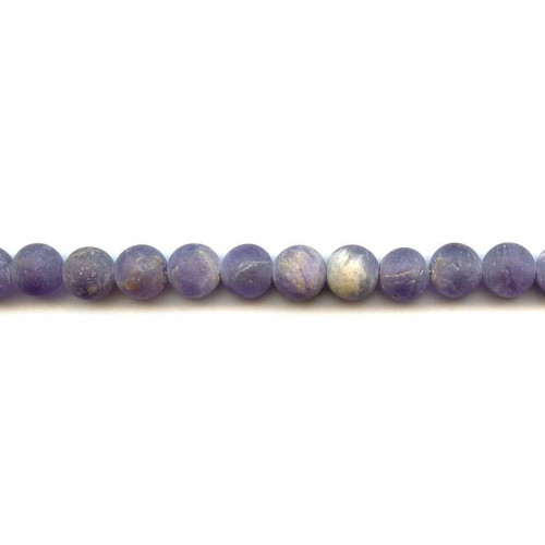 134-2422 Matte Amethyst <br>10mm Round