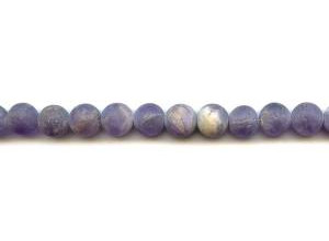 Matte Amethyst 10mm Round