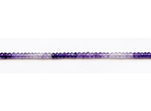 Amethyst 4mm Faceted Rondell