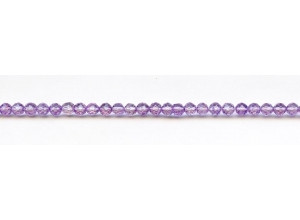 Pink Amethyst 4mm Faceted Round