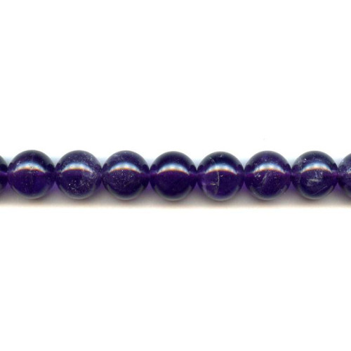 134-2449 Amethyst <br>14mm Round