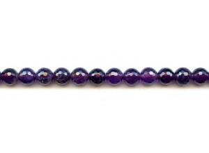 Amethyst 8mm Faceted Round