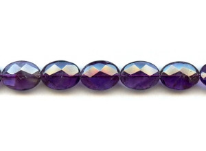 Amethyst 13x18 Faceted Flat Oval