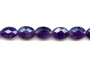 Amethyst 13x18 Faceted Flat Oval