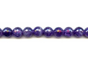 Amethyst 12mm Faceted Round