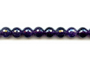 Amethyst 12mm Faceted Round