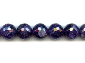 Amethyst 18mm Faceted Round