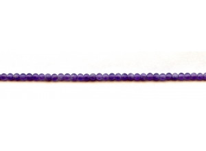 Matte Amethyst 3.5mm Round