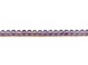 Matte Amethyst 6mm Round