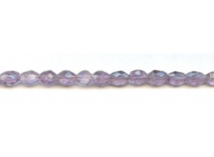 Amethyst 7x Faceted Flat Oval