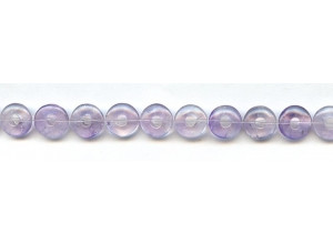 Amethyst 10mm Undrilled Donut