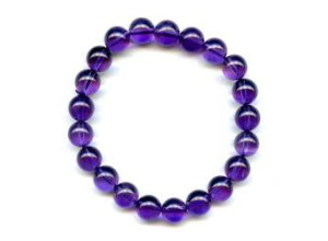 Amethyst 9mm Round Bracelet