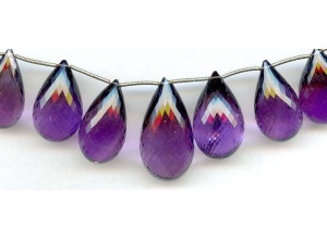 Amethyst 22-32x Teardrop Briolette