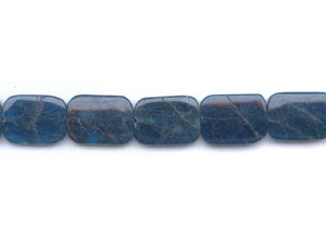 Blue Apatite 15x20 Flat Rectangle