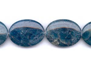 Blue Apatite 30x40 Flat Oval