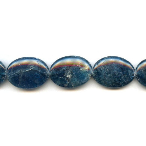 135-1197 Blue Apatite <br>22x30 Flat Oval