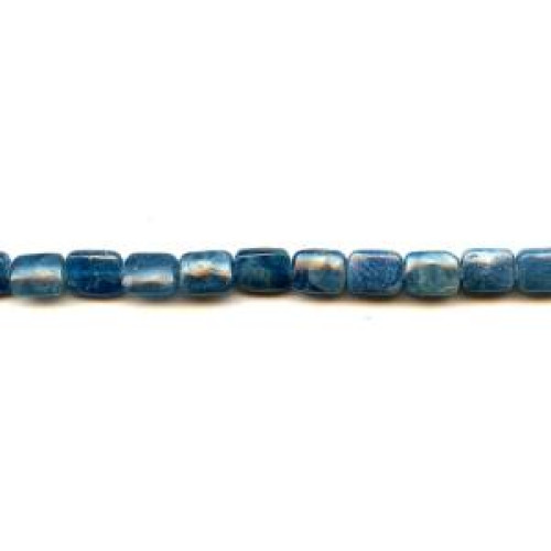 135-1246 Blue Apatite <br>8x10 Flat Rectangle