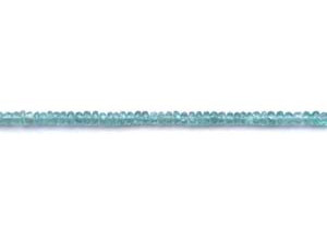 Apatite 4mm Faceted Rondell