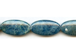 Blue Apatite 20x40 Flat Oval