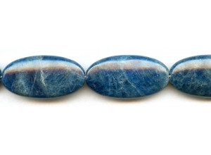 Blue Apatite 20x40 Flat Oval