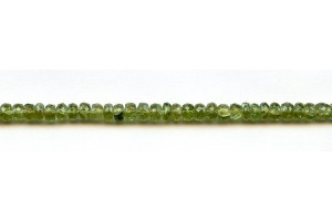 Green Apatite 5mm Faceted Rondell