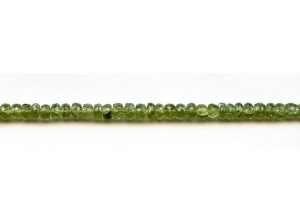 Green Apatite 5mm Faceted Rondell