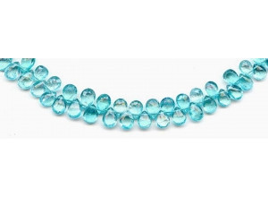 Apatite 5-8x Flat Pear Briolette