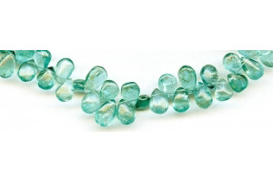 Apatite 8-12x Flat Pear Drop