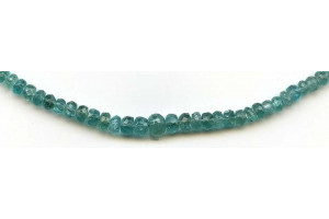 Apatite 3-5x Faceted Rondell