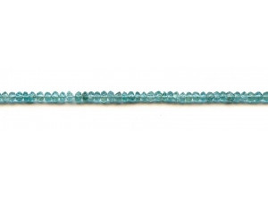 Apatite 4mm Faceted Rondell