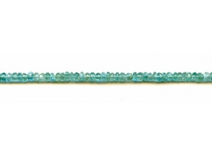 Apatite 4mm Faceted Rondell