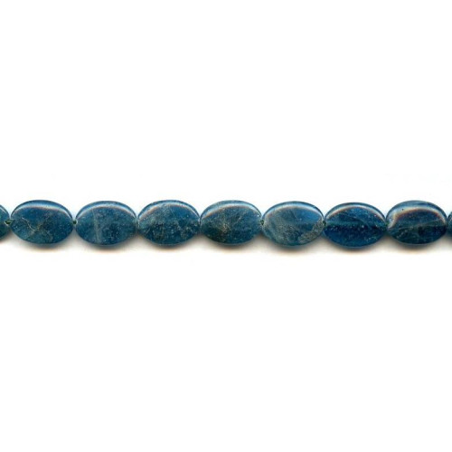 135-1558 Blue Apatite <br>10x14 Flat Oval