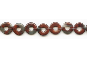 Apple Jasper 14mm Undrilled Donut