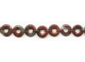 Apple Jasper 14mm Undrilled Donut