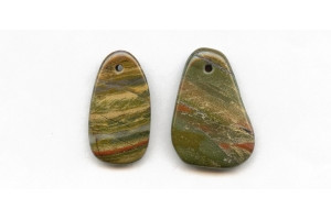 Apple Jasper 32-38x Fancy Pendant