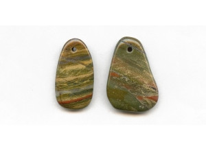 Apple Jasper 32-38x Fancy Pendant