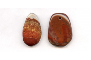 Apple Jasper 32-40x Fancy Pendant