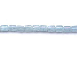 Aquamarine 8x10 Strip-faceted Tri-Tube