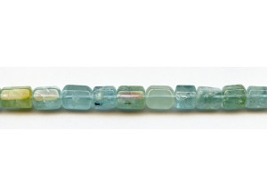 Aquamarine 7-8x Hexagon Tube