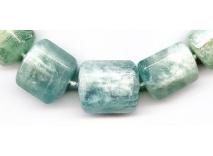 Aquamarine 18-23x Hexagon Tube