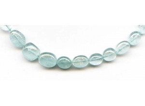 Aquamarine 6-10x Flat Oval