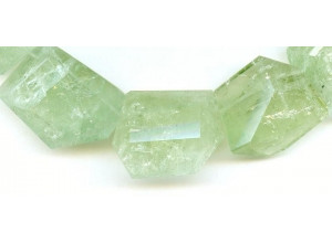 Green Aquamarine 16-26x Nugget Drop