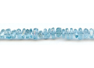 Aquamarine 10-12x Faceted Chips