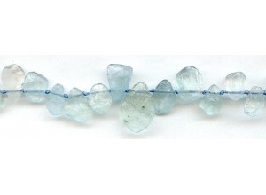 Aquamarine 8-20x Rough Fancy Drop